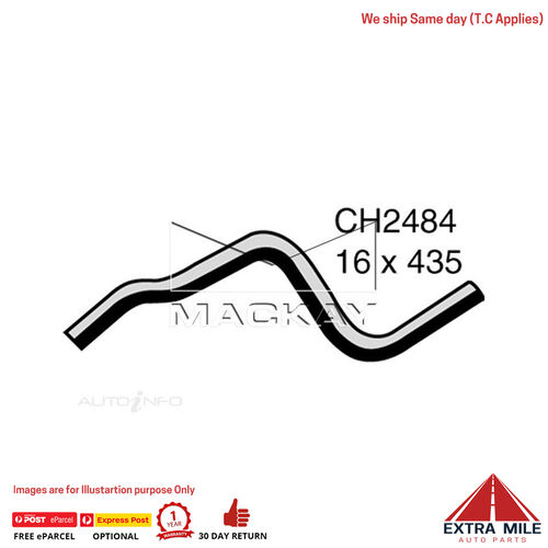 Mackay Heater Hose For Mitsubishi Lancer CE 1.8L Petrol Manual / Auto  CH2484