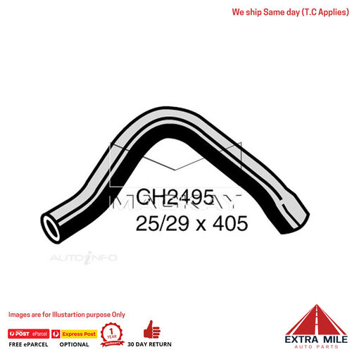 Mackay Radiator Lower Hose For Mazda 121 DW 1.3L Petrol Manual/Auto CH2495