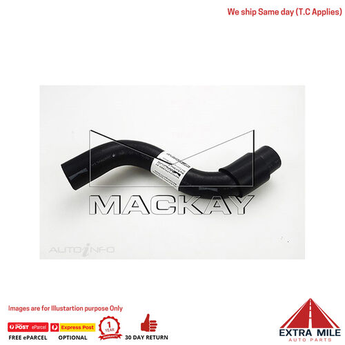 Mackay CH2500 Radiator Upper Hose For Toyota Starlet EP91R 1.3L I4 Ptl Man&Auto