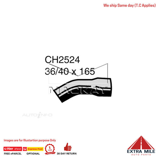  CH2524 Radiator Lower Hose For Toyota LandCruiser FZJ105R 4.5L I6 Ptl Manual