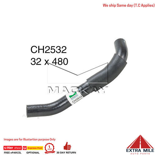 Mackay CH2532 Radiator Lower Hose For Toyota Hiace RZH113R 2.4L I4 Ptl Man&Auto