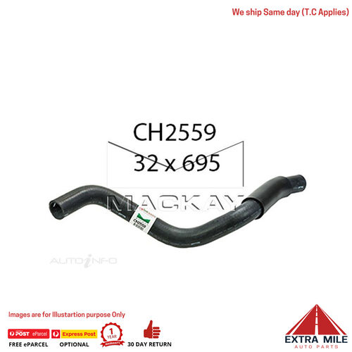 Mackay Radiator Lower Hose For Mitsubishi Lancer CE 1.5L I4 Petrol Manual