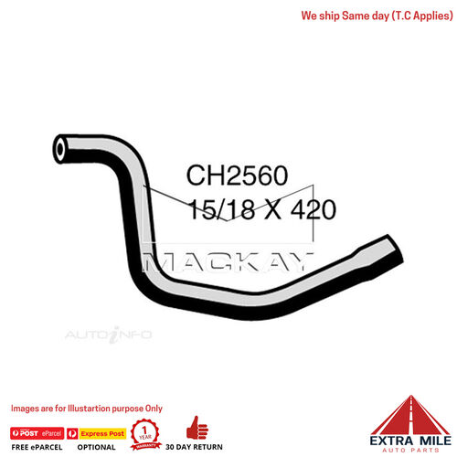 Mackay Heater Hose For Toyota Camry SXV20R 2.2L Petrol Manual & Auto  CH2560