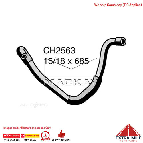 Mackay Heater Hose For Toyota Camry SXV20R 2.2L Petrol Manual & Auto  CH2563