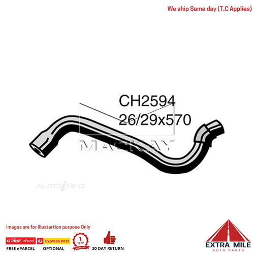 Mackay CH2594 Radiator Lower Hose For Toyota Corolla EE100R 1.3L I4 Ptl Man&Auto