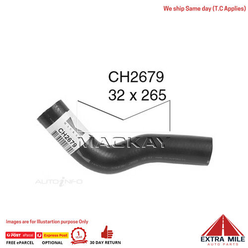 Mackay CH2679 Radiator Upper Hose For Toyota Hilux LN167R 3.0L I4 Dsl Man&Auto