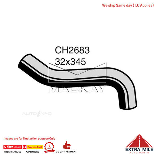 Mackay Radiator Upper Hose For Toyota Hilux RZN147R 2.0L Petrol Man & Auto