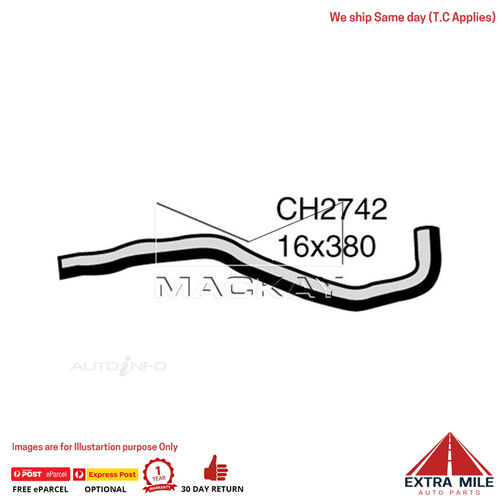 Mackay Heater Hose For Nissan Patrol GU 4.5L Petrol Manual & Auto  CH2742