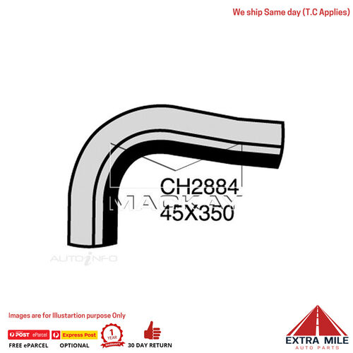 Mackay CH2884 Radiator Upper Hose For Mazda T3000 . 3.0L I4 Diesel Manual/Auto