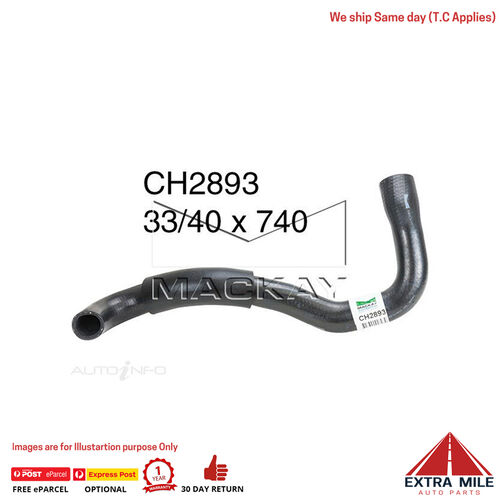  CH2893 Radiator Lower Hose For Nissan Patrol GU Y61 4.2L I6 Turbo Dsl Man&Auto