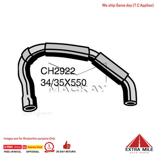 Mackay CH2922 Radiator Lower Hose For Daihatsu Rocky . 2.8L I4 Diesel Man&Auto