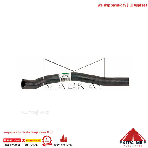 Mackay CH2975 Radiator Upper Hose For Daewoo Matiz . 0.8L I3 Petrol Manual/Auto