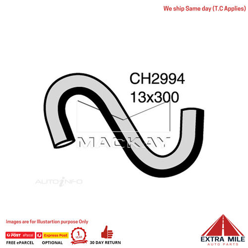 CH2994 Auxiliary Air Valve Hose for Volvo 240 1975-1981 Mackay