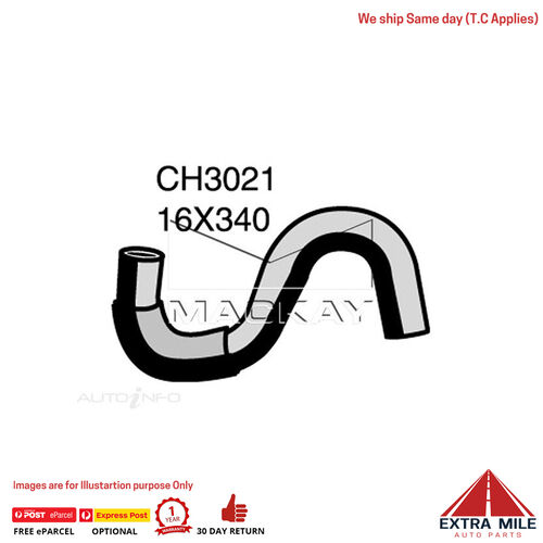 Mackay Heater Hose For Mitsubishi Express SJ 2.0L Petrol Manual / Auto  CH3021