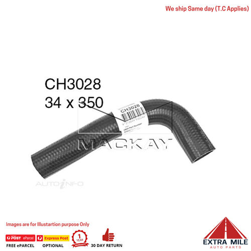 Mackay CH3028 Radiator Lower Hose For Holden Commodore VX 5.7L V8 Ptl Man&Auto