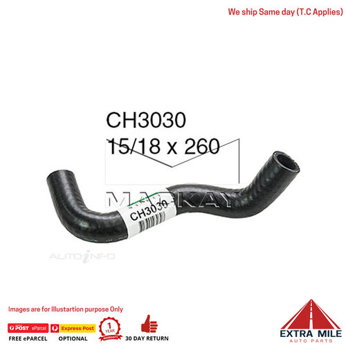 CH3030 Engine By Pass Hose For Ford Falcon EF 4.9L V8 Ptl Manual&Auto Mackay