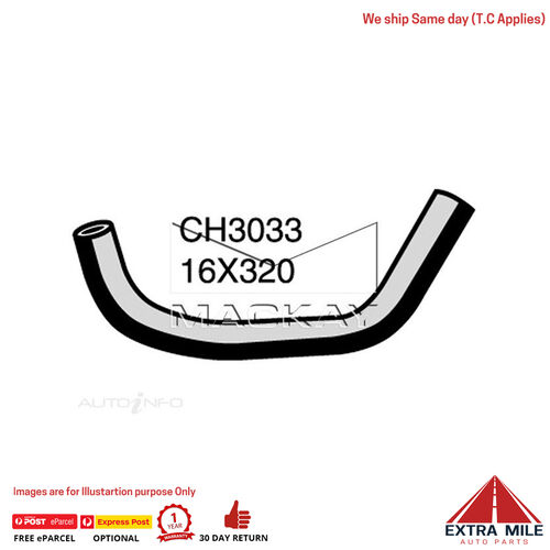 CH3033 Heater Hose for Mazda Tribute YU 3.0L V6 Petrol Manual / Auto Mackay