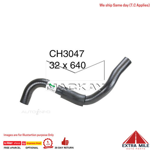 Mackay CH3047 Radiator Lower Hose For Mitsubishi Magna TJ 3.5L V6 Ptl Man&Auto