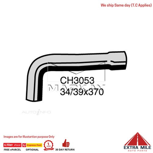  CH3053 Radiator Upper Hose For Nissan Terrano R20 2.7L I4 Turbo Dsl Man&Auto