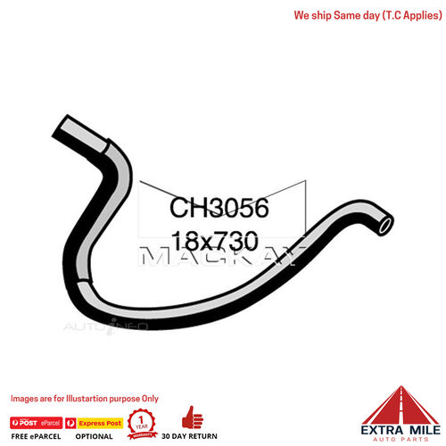 CH3056 Heater Hose for Nissan Terrano D21 2.7L I4 Turbo Diesel Manual & Auto