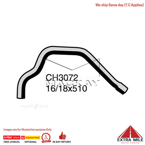 Heater Hose for Toyota LandCruiser HDJ80R 4.2L I6 Turbo Diesel Manual & Auto