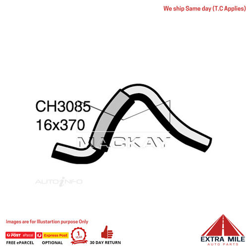 CH3085 Engine By Pass Hose for Daewoo Cielo . 1.5L I4 Petrol Manual / Auto