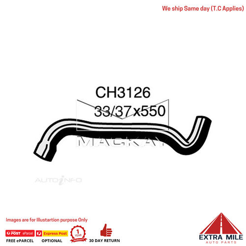 Mackay Radiator Lower Hose For Nissan SENTRA N15 1.5L Petrol Man & Auto CH3126