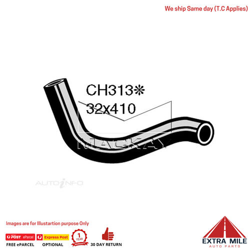 Mackay CH313 Bottom Hose For Holden EK 1961-1962 Mackay