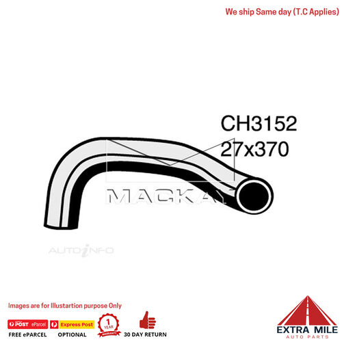 Mackay Radiator Lower Hose For Nissan SCARGO G20 1.5L Petrol Man & Auto CH3152