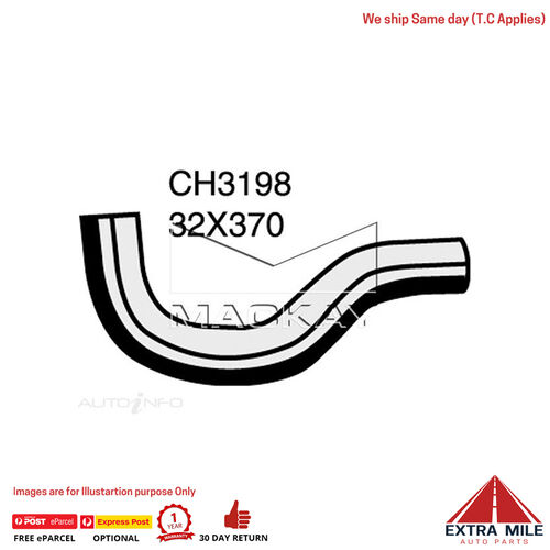 Mackay Radiator Upper Hose For Mitsubishi Triton MK 2.8L Diesel Man & Auto