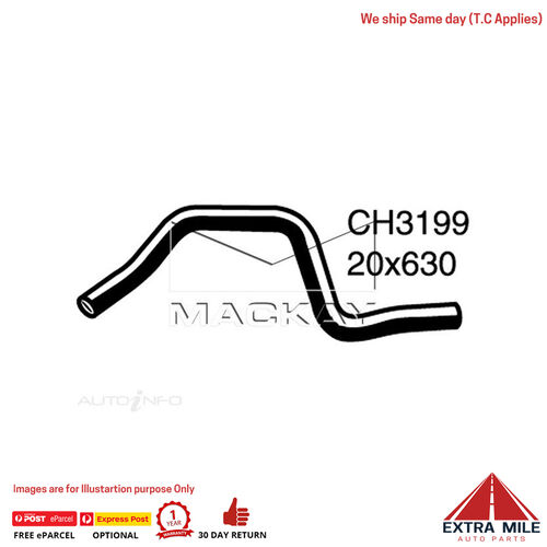 CH3199 Expansion Tank Hose For Ford Transit VH VJ 2.4L 2.4DT Bottom of Tank