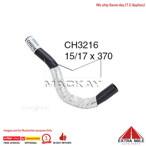 Mackay Heater Hose For Nissan Patrol GU 3.0L Turbo Diesel Manual & Auto CH3216