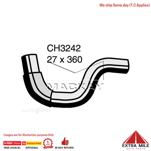 Mackay CH3242 Radiator Upper Hose For Nissan SENTRA B12 1.4L I4 Ptl Man&Auto