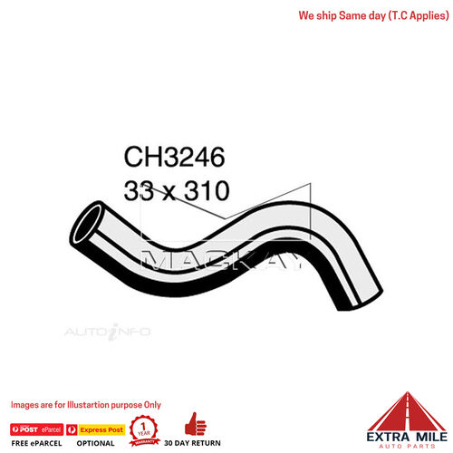 Mackay Radiator Upper Hose For Mitsubishi Lancer CGCH 2.0L Petrol Man & Auto