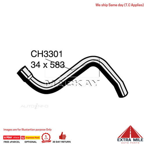 Mackay CH3301 Radiator up Hose For Ford Falcon BA 5.4L V8 Petrol Manual & Auto