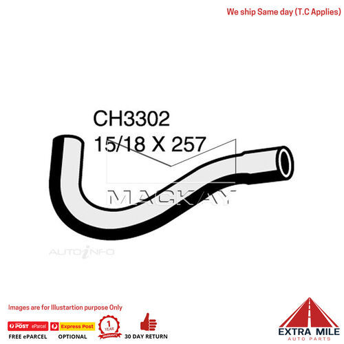 CH3302 Heater Hose For Ford Falcon BA 5.4L V8 Petrol Manual & Auto Mackay