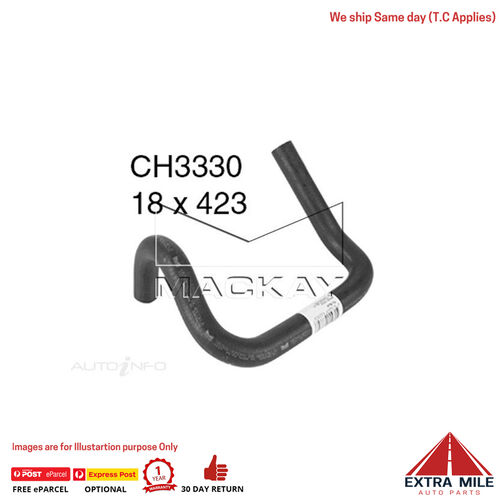 CH3330 Heater Hose For Ford Falcon BA 4.0L I6 Petrol Manual & Auto Mackay