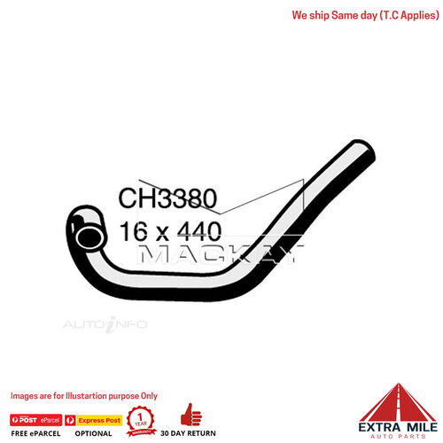 CH3380 Heater Hose for Mazda B2600 . 2.6L I4 Petrol Manual / Auto Mackay