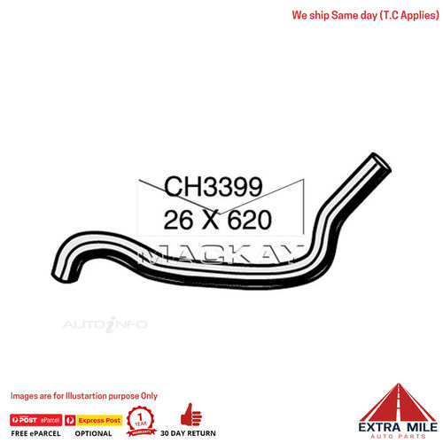 Mackay CH3399 Radiator Lower Hose For Nissan Pulsar N16 1.8L I4 Ptl Man&Auto