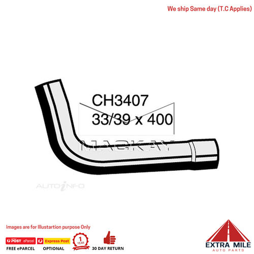 Mackay CH3407 Radiator Upper Hose For Nissan Navara D22 3.2L I4 Diesel Man&Auto