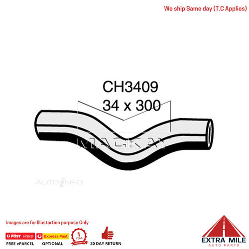  CH3409 Radiator Upper Hose For Nissan 180SX S13 2.0L I4 Turbo Ptl Man&Auto