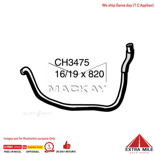 Mackay Heater Hose For Nissan Pulsar N15 1.6L Petrol Manual & Auto  CH3475