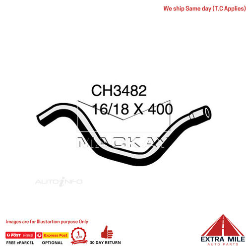 CH3482 Heater Hose for Toyota Celica ST184R 2.2L I4 Petrol Manual & Auto Mackay