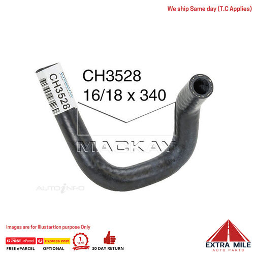 CH3528 Heater Hose for Toyota Hilux LN106R 2.8L I4 Diesel Manual & Auto Mackay