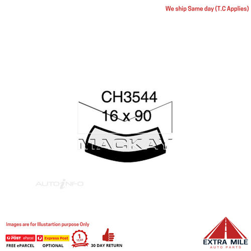 CH3544 Heater Hose for Toyota LandCruiser HJ75R 4.0L I6 Diesel Manual & Auto