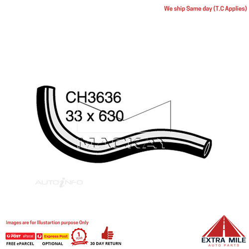 Mackay Radiator Lower Hose For Eunos 800 . 2.5L V6 Petrol Manual/Auto CH3636