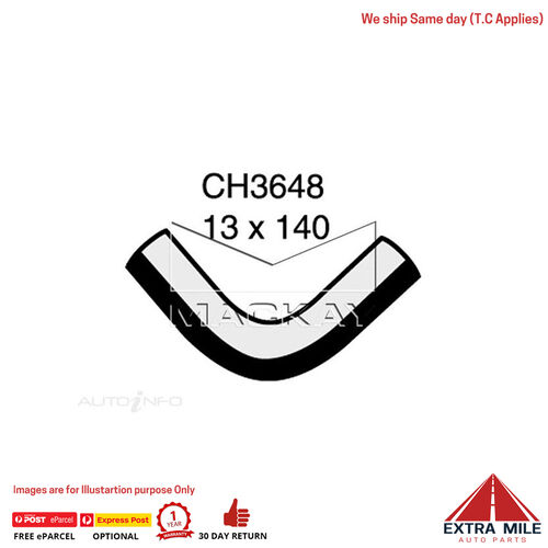 CH3648 Engine By Pass Hose for Nissan Patrol GU 4.8L I6 Petrol Manual & Auto