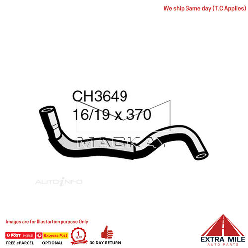 Mackay Heater Hose For Nissan Patrol GU 4.8L Petrol Manual & Auto  CH3649