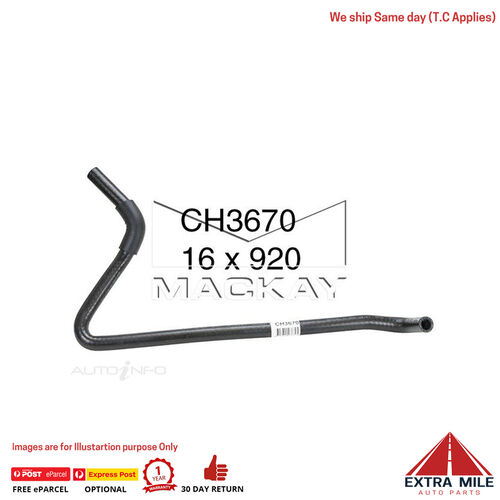 Mackay Heater Hose For Nissan Patrol GQ 4.2L Diesel Manual & Auto  CH3670