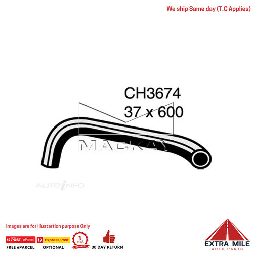 Mackay Bottom Hose For FORD Crown Victoria Grand Marquis 4.6 Litre  CH3674